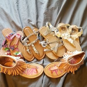 Girls size 1 sandals